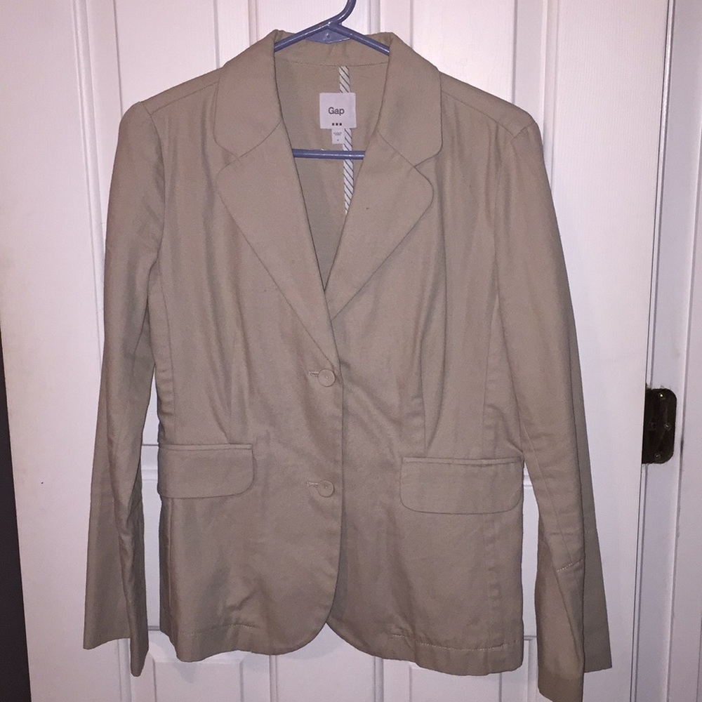 GAP tan blazer